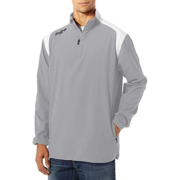 Rawlings Sporting Goods Mens Adult Jacket W Removable Sleeves /& Hood